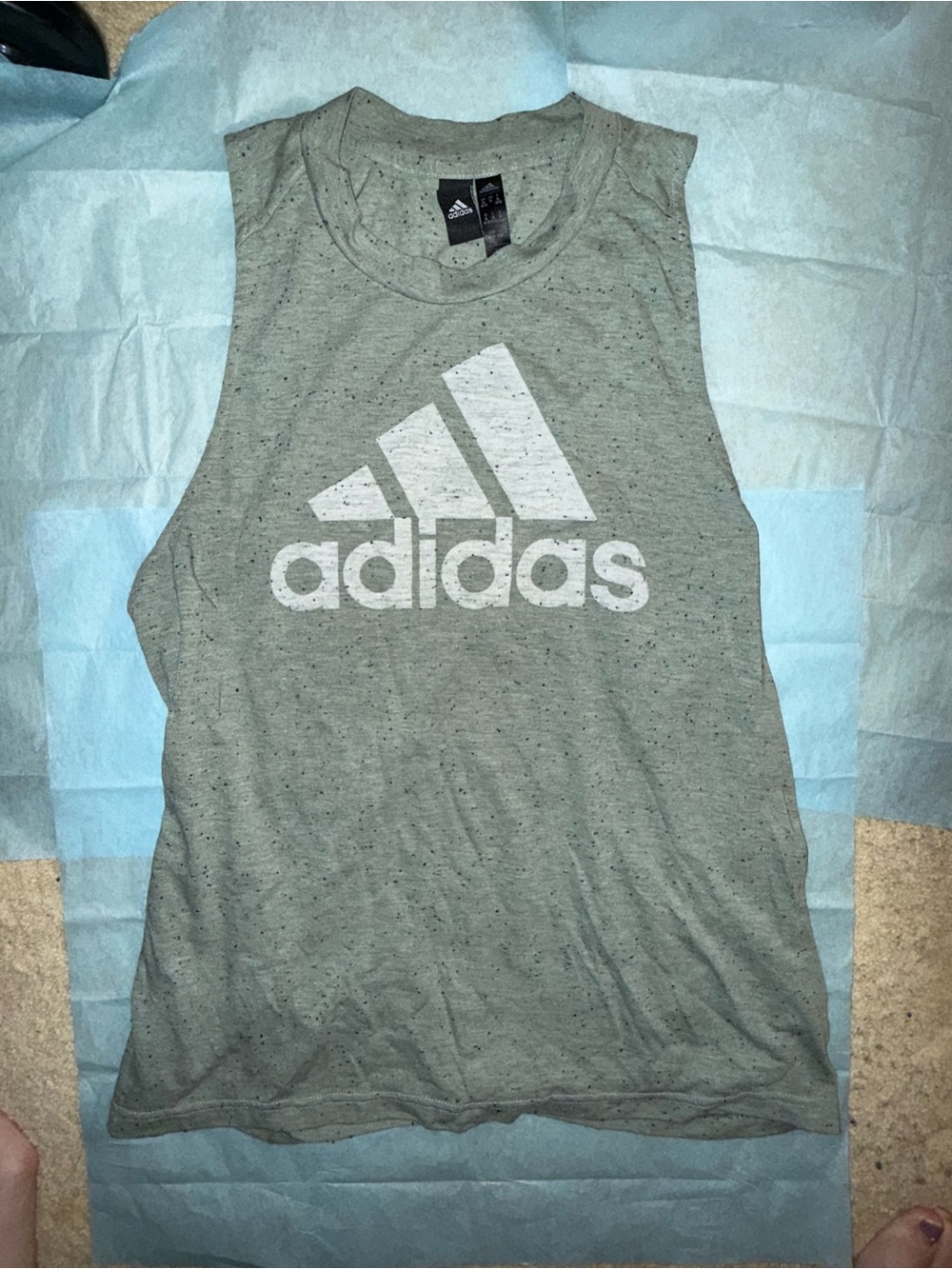 adidas Speckled tank top